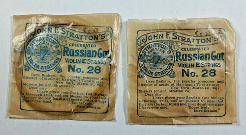 Antique russian gut - antique, 28